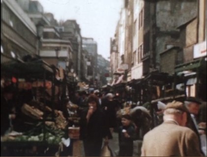 Berwick Street market, 1960s.